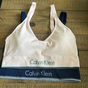 Calvin Klein Women’s Seamless Bralette, 2-pack